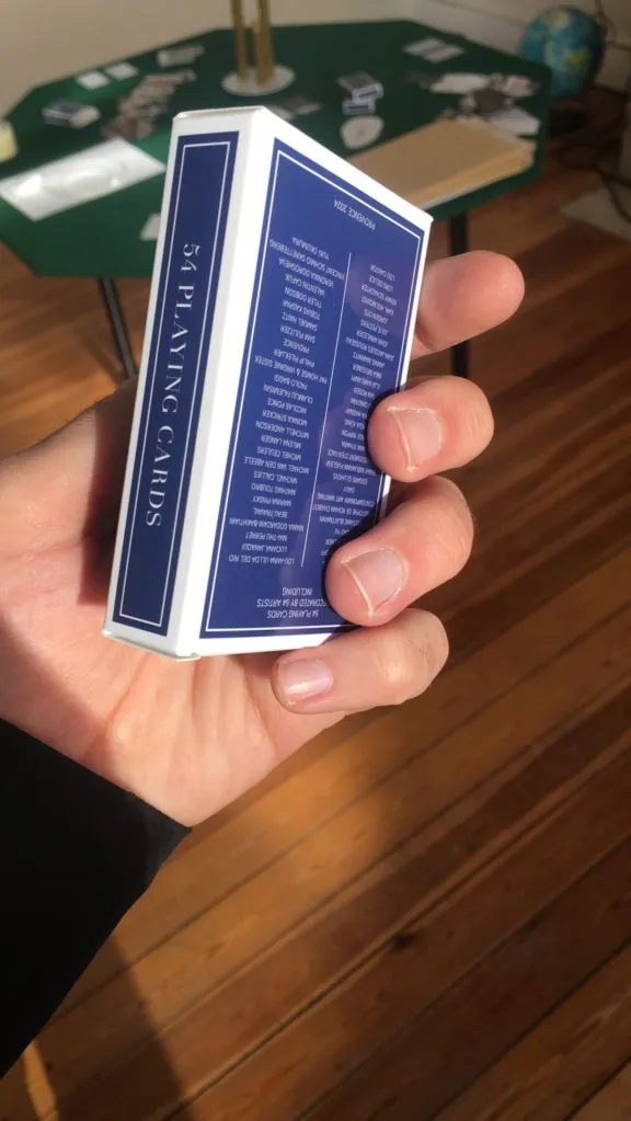 PROVENCE 54 Playing Cards / 54 Artworks