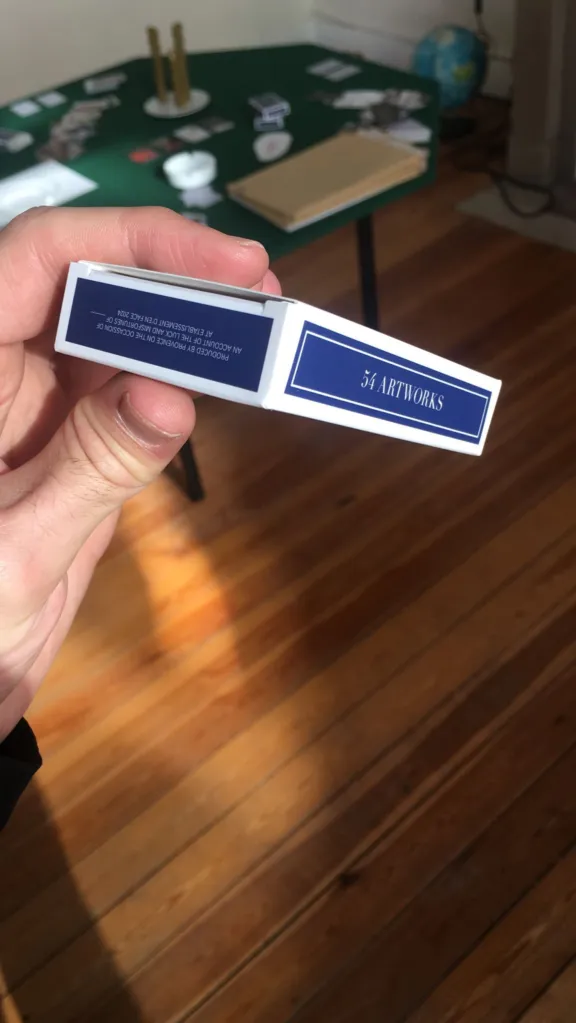 PROVENCE 54 Playing Cards / 54 Artworks