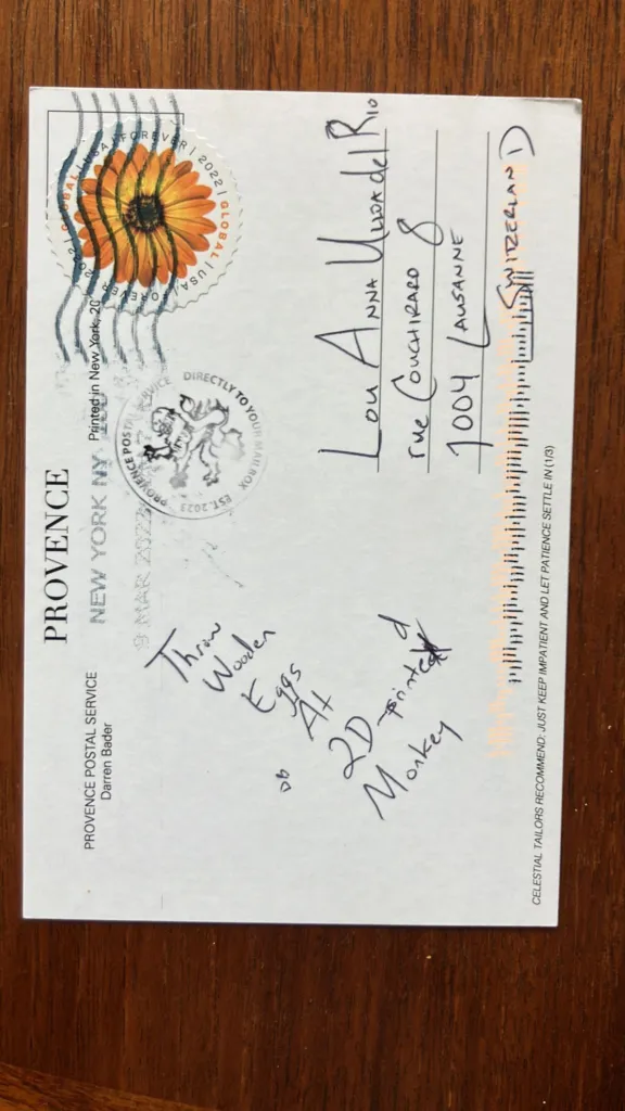 PROVENCE POSTAL SERVICE