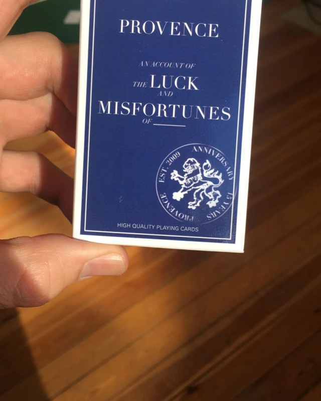 PROVENCE 54 Playing Cards / 54 Artworks