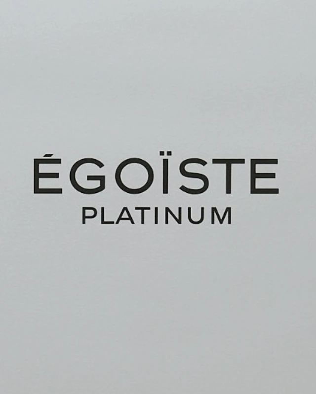 Sylvie Fleury Platinum Egoiste Edition