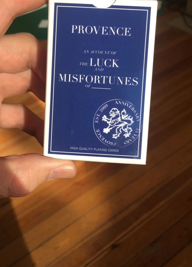 PROVENCE 54 Playing Cards / 54 Artworks