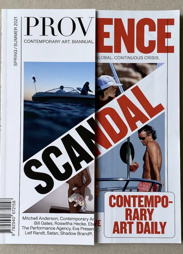 PROVENCE SS21 Scandal / Contemporary Art Daily