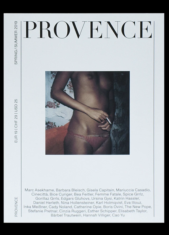 PROVENCE SS19 / Hannah Villiger