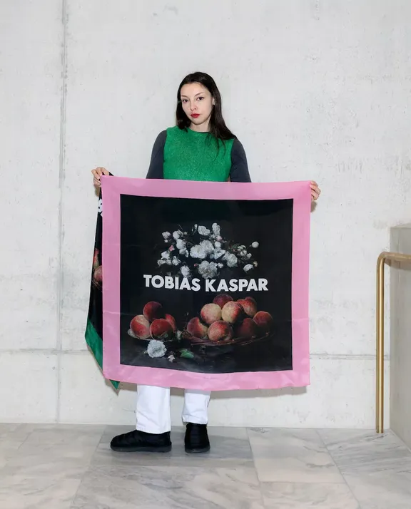 Tobias Kaspar Silk Foulard